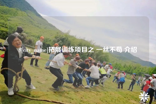 林芝拓展训练项目之 一丝不苟 介绍